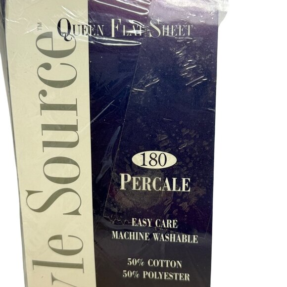 Sears Fantasia Sheet Set Flat Fitted Cases Springs Springmaid Floral 50/50‎ Vtg - Picture 3 of 6